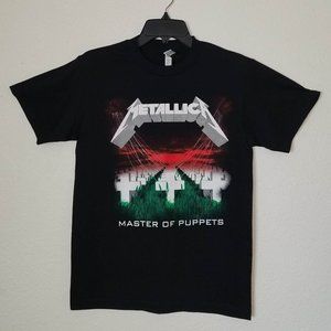 New “Metallica Master of Puppets” Unisex Silkscreen T-Shirt – Small–3XL